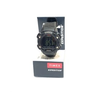 Expedition Digital Shock CAT Resin Strap Watch